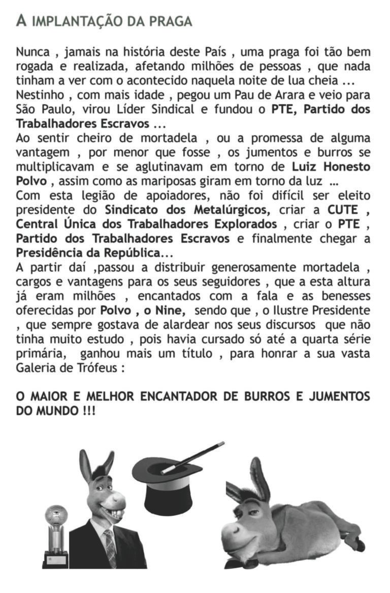 A Implantação da Praga