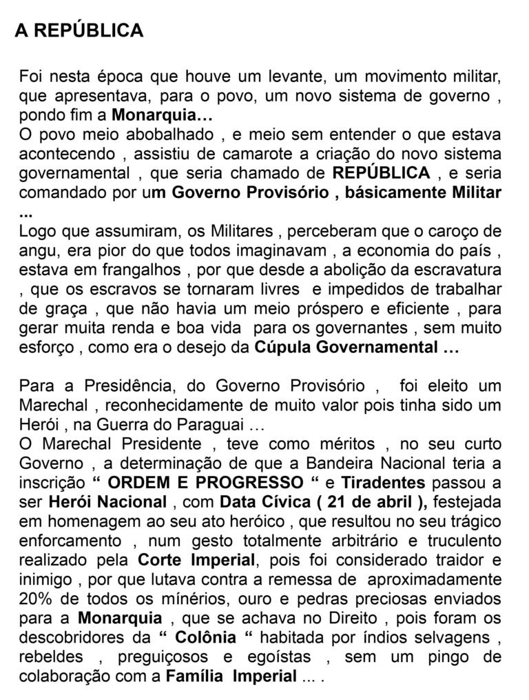 A REPÚBLICA
