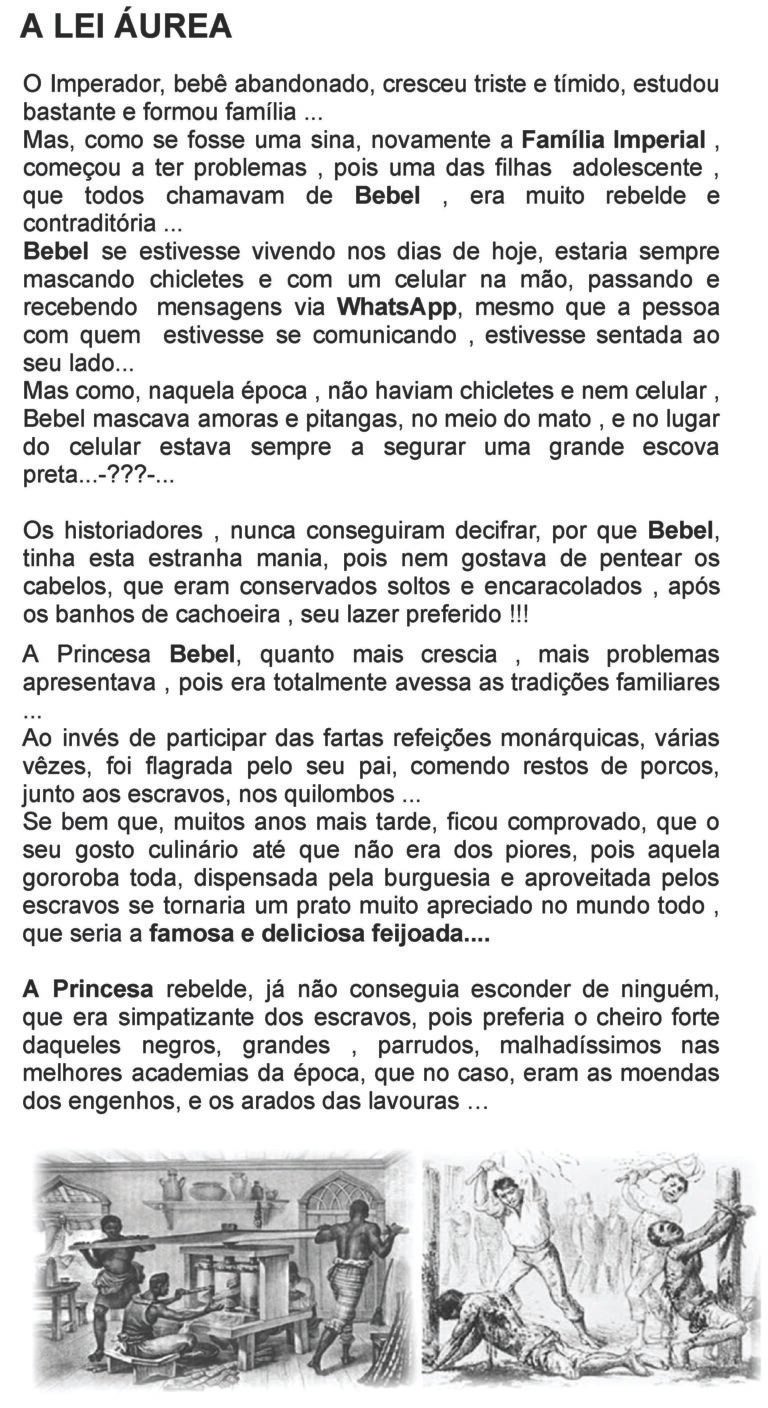 Bebel e a Lei Áurea