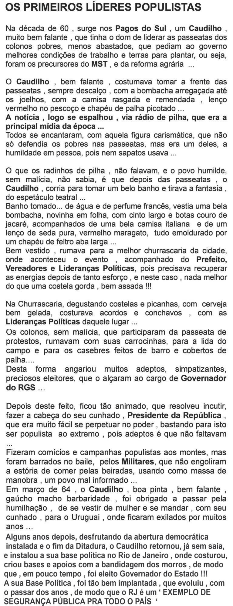 OS Primeiros Líderes Populistas _ OK
